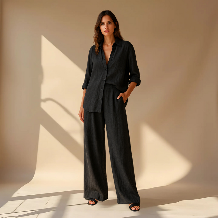 Ashley | Shirt And Pants 2-Piece Set