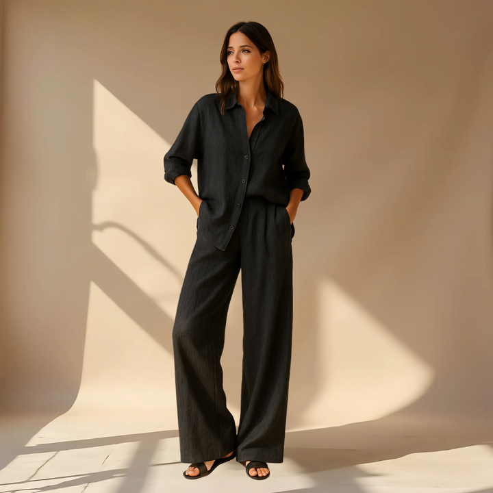 Ashley | Shirt And Pants 2-Piece Set