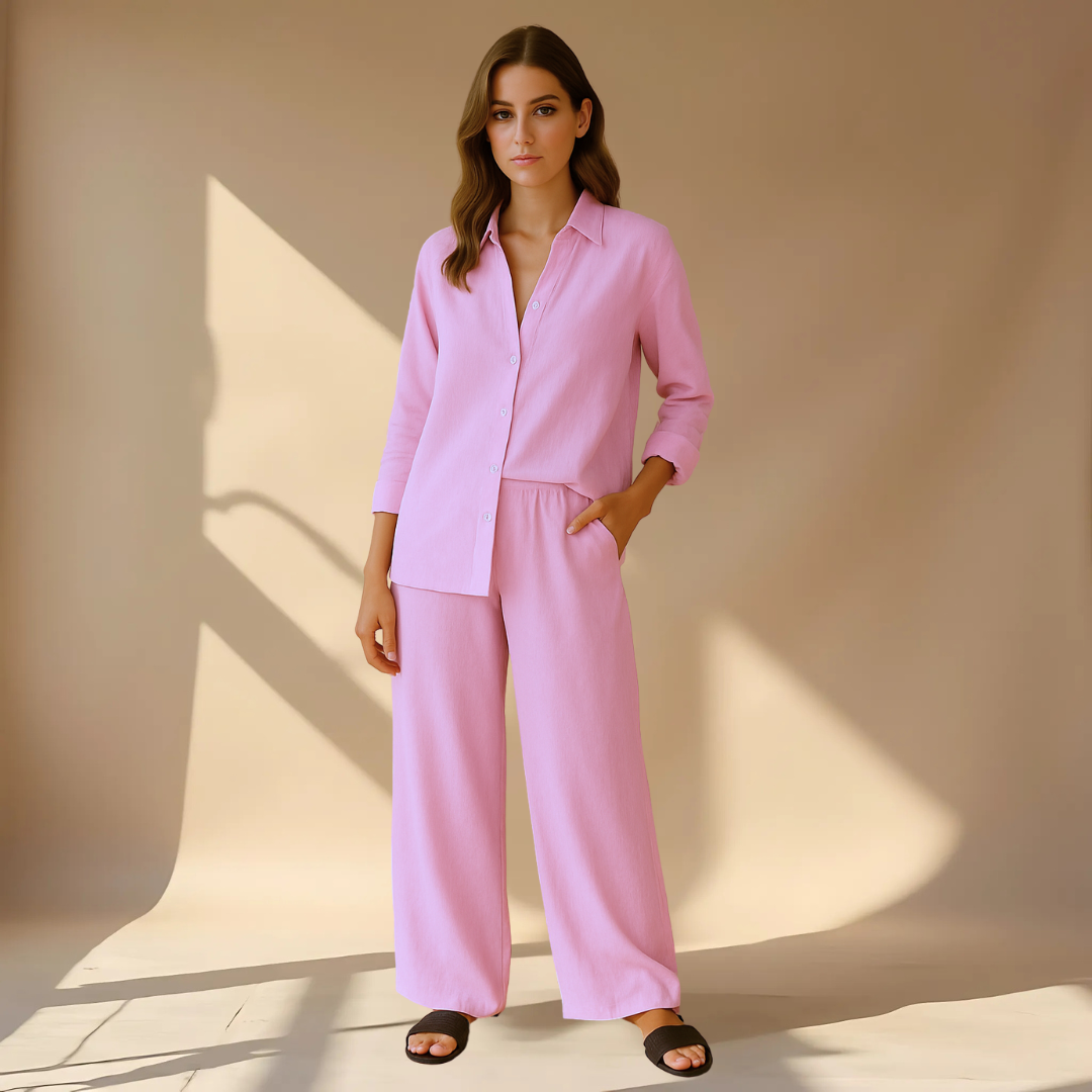 Ashley | Shirt And Pants 2-Piece Set