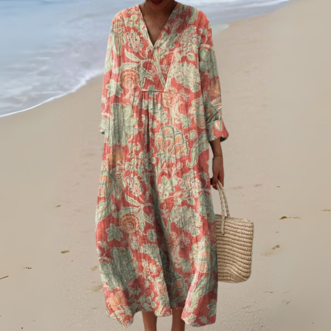 Claire - Vintage Floral Dress