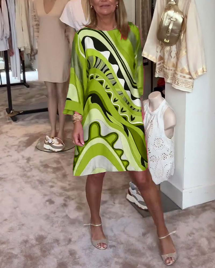 VERA | ELEGANT COLOURFUL DRESS