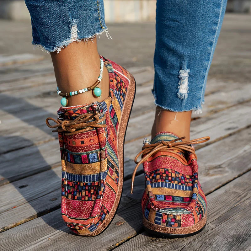 Beeckhoven™ | Colorful Retro Women’s Shoes