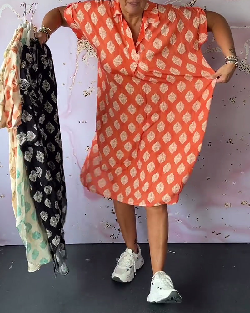 DALIA | BEAUTIFUL DRESS WITH PATTERN