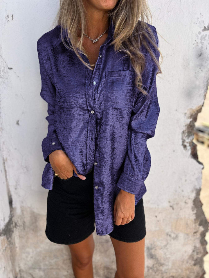 Louella - Chic Shimmer Shirt