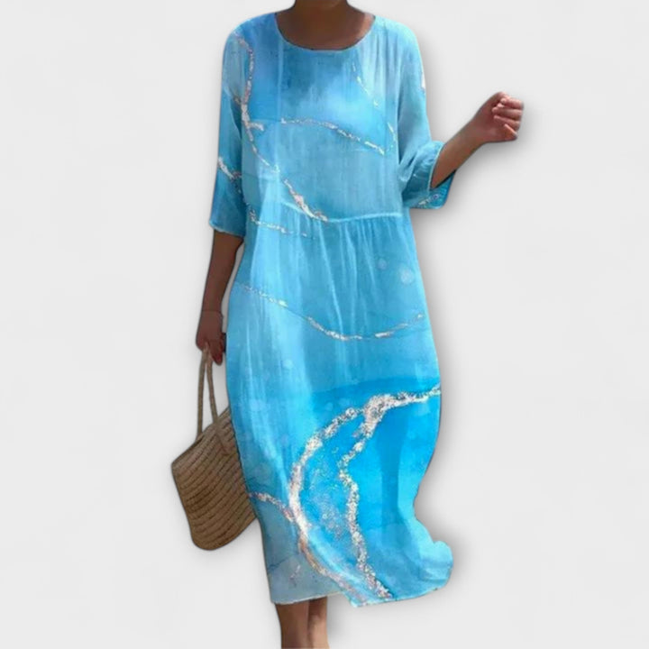 Chloe - Stylish Floral Maxi Dress