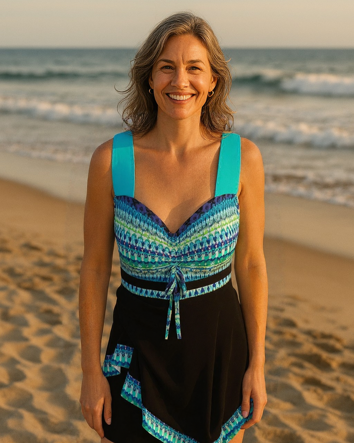 Ruby – Vibrant Two-Piece Swim Set