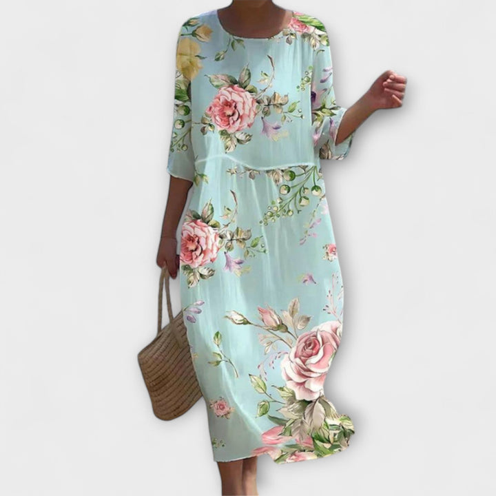 Chloe - Stylish Floral Maxi Dress