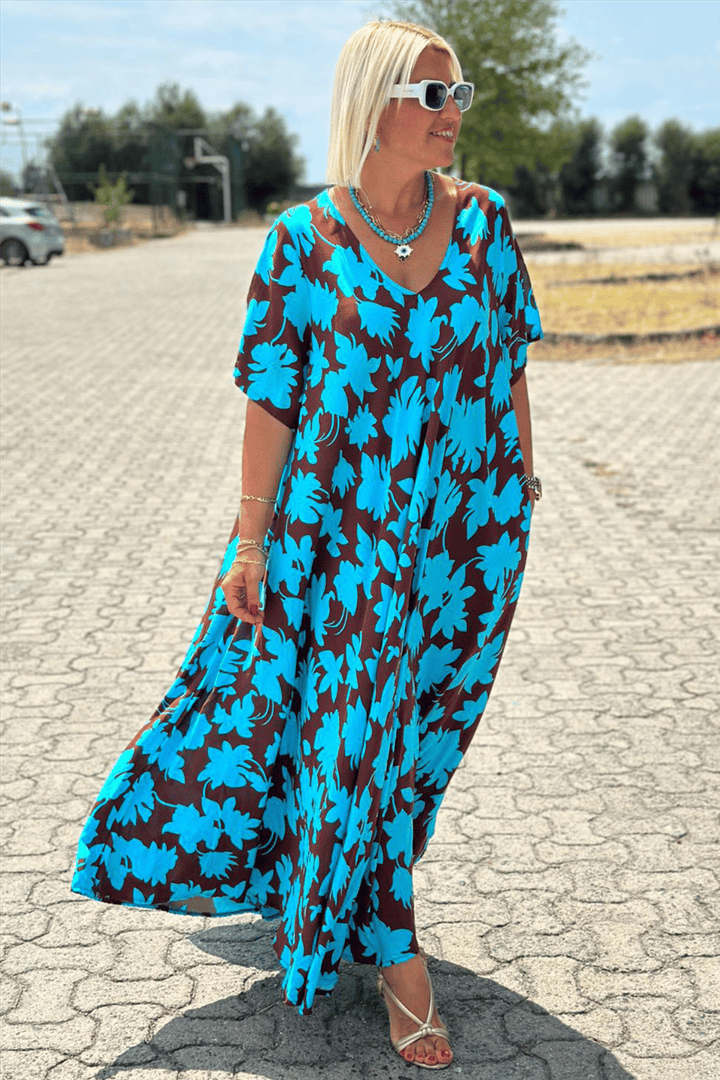 CHARMAINE | ELEGANT DRESS WITH TUMMY COVERAGE