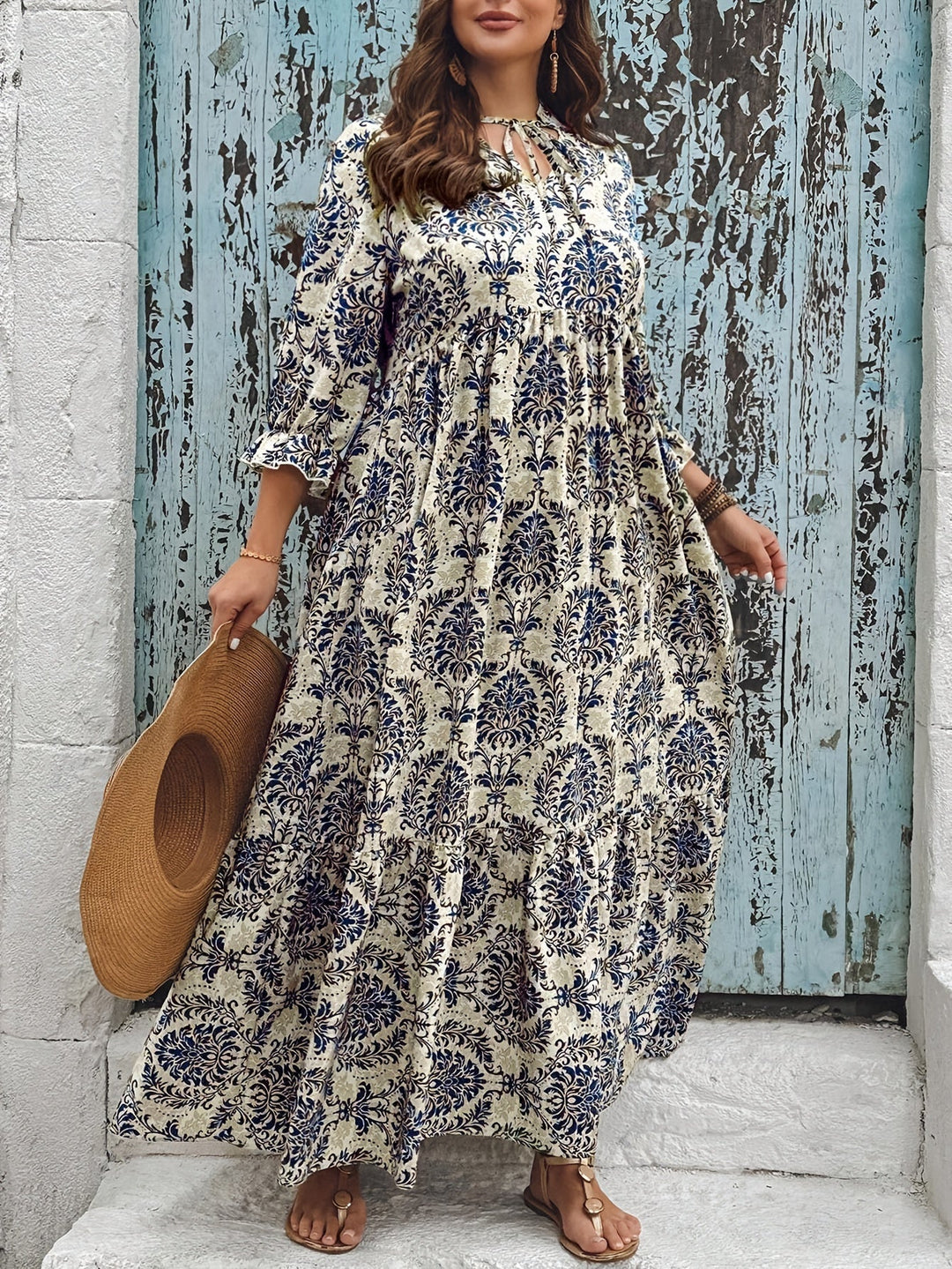 Molly - Boho Mosaic Dress