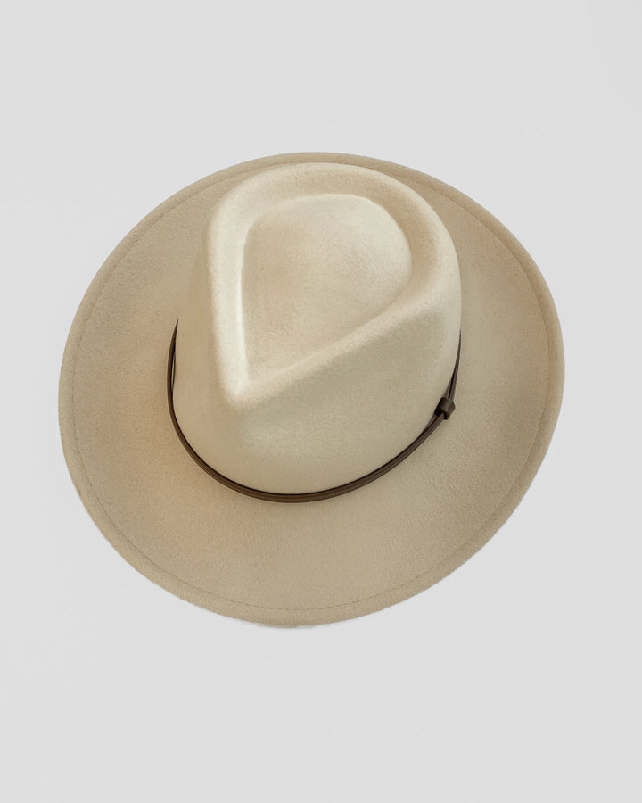 Splendour Wool Hat - Stone