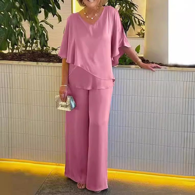 Martha - Effortless Wide-Leg Set