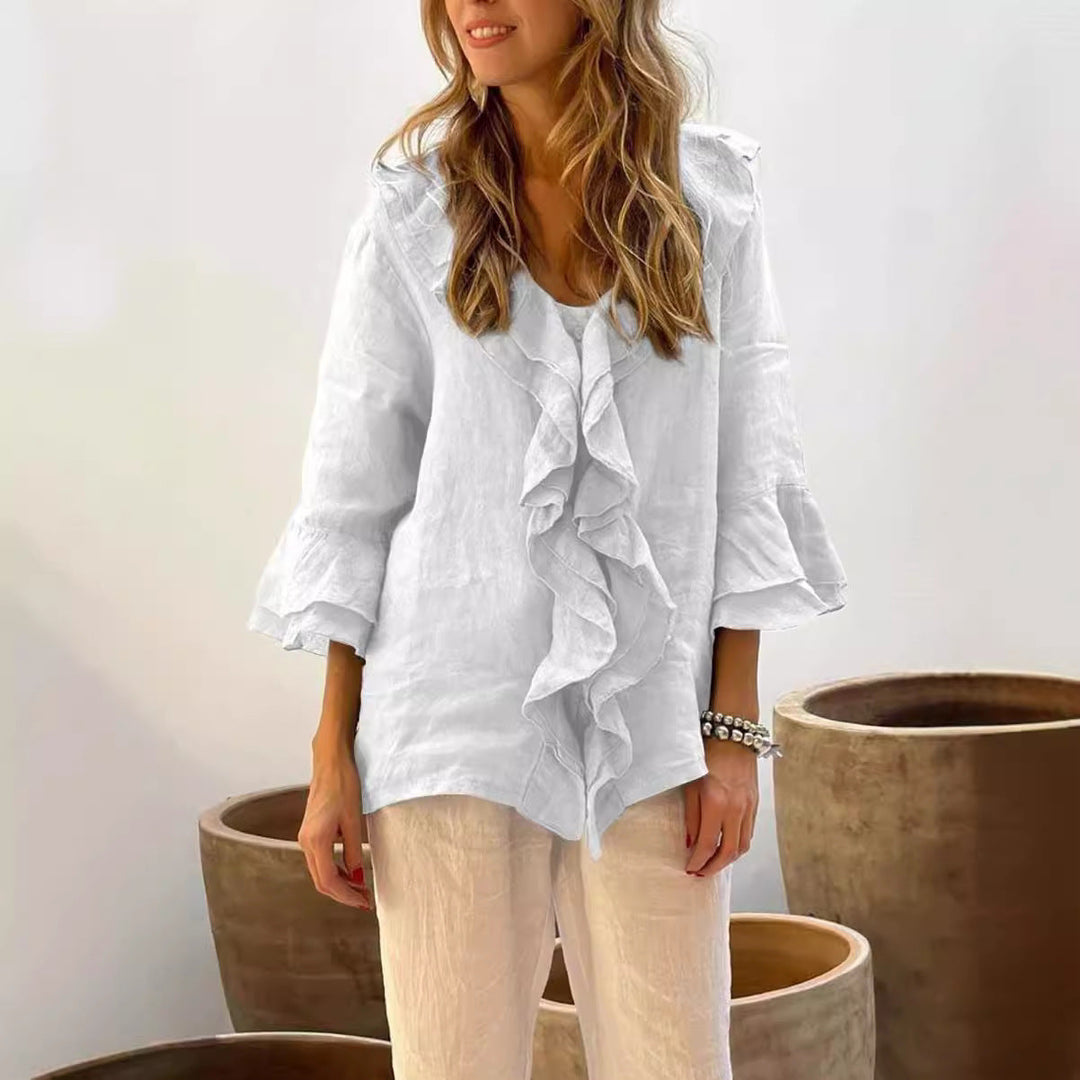 Loralei - Stylish Ruffled Blouse