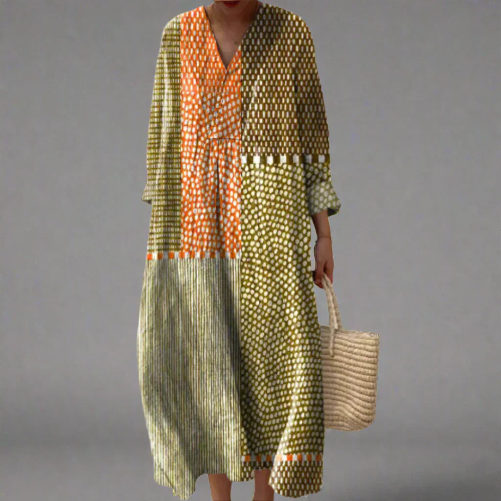 Azura | Elegant geometric dress