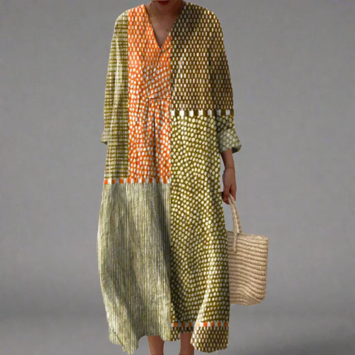 Azura | Elegant geometric dress