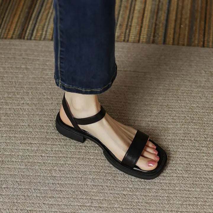 June Leather Sandals