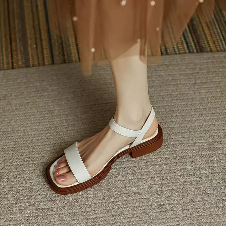 June Leather Sandals