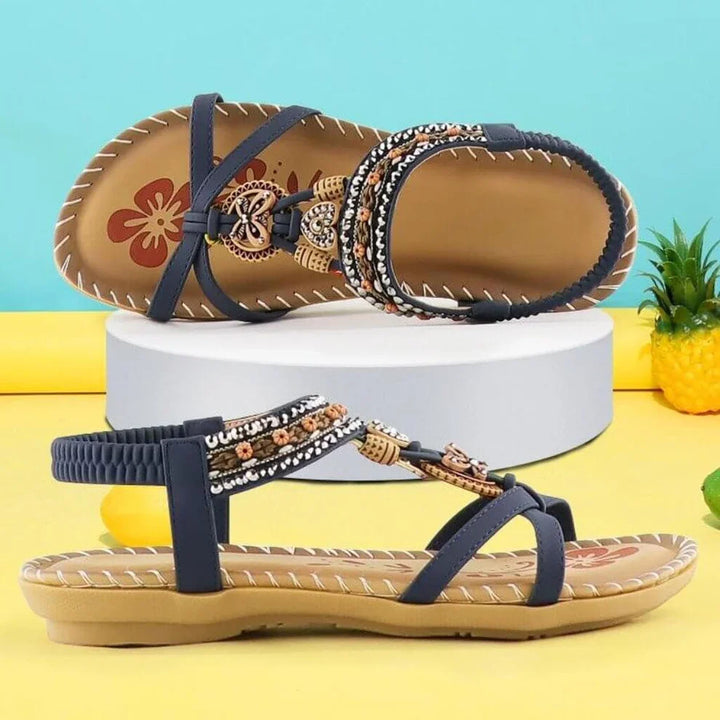 Moana - Soft Platform Sandals with Elastic Band