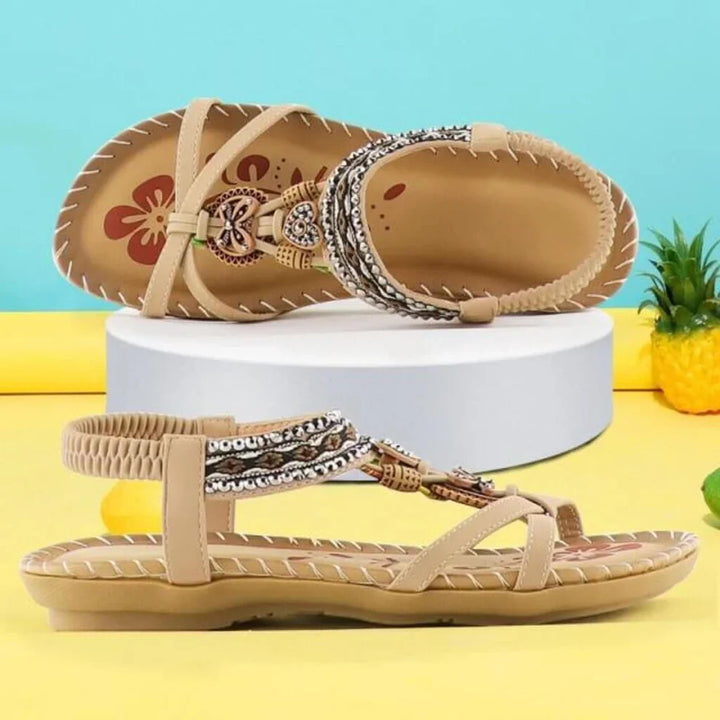 Moana - Soft Platform Sandals with Elastic Band