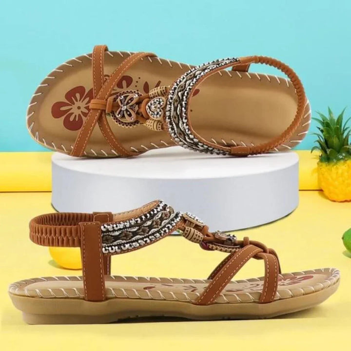Moana - Soft Platform Sandals with Elastic Band