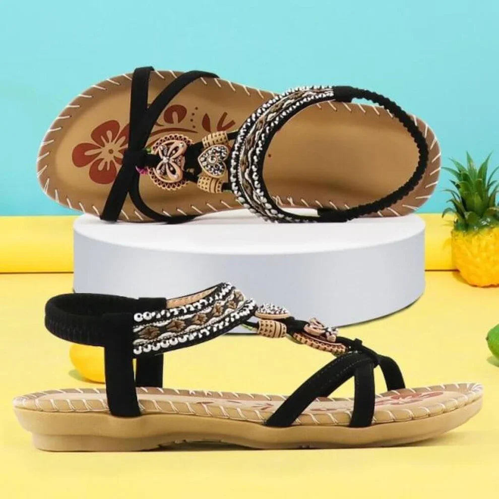 Moana - Soft Platform Sandals with Elastic Band