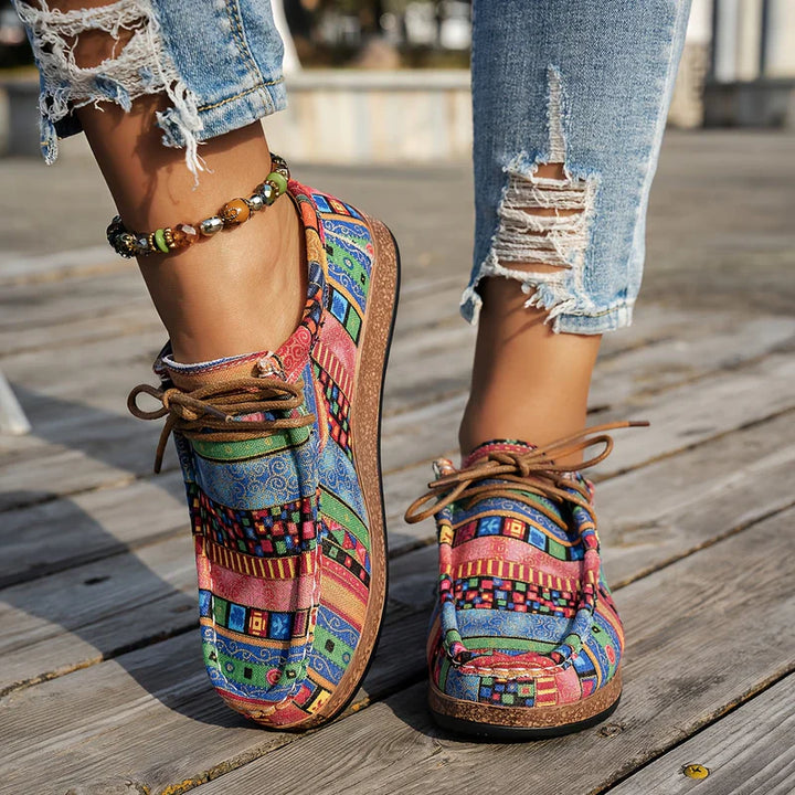 Beeckhoven™ | Colorful Retro Women’s Shoes
