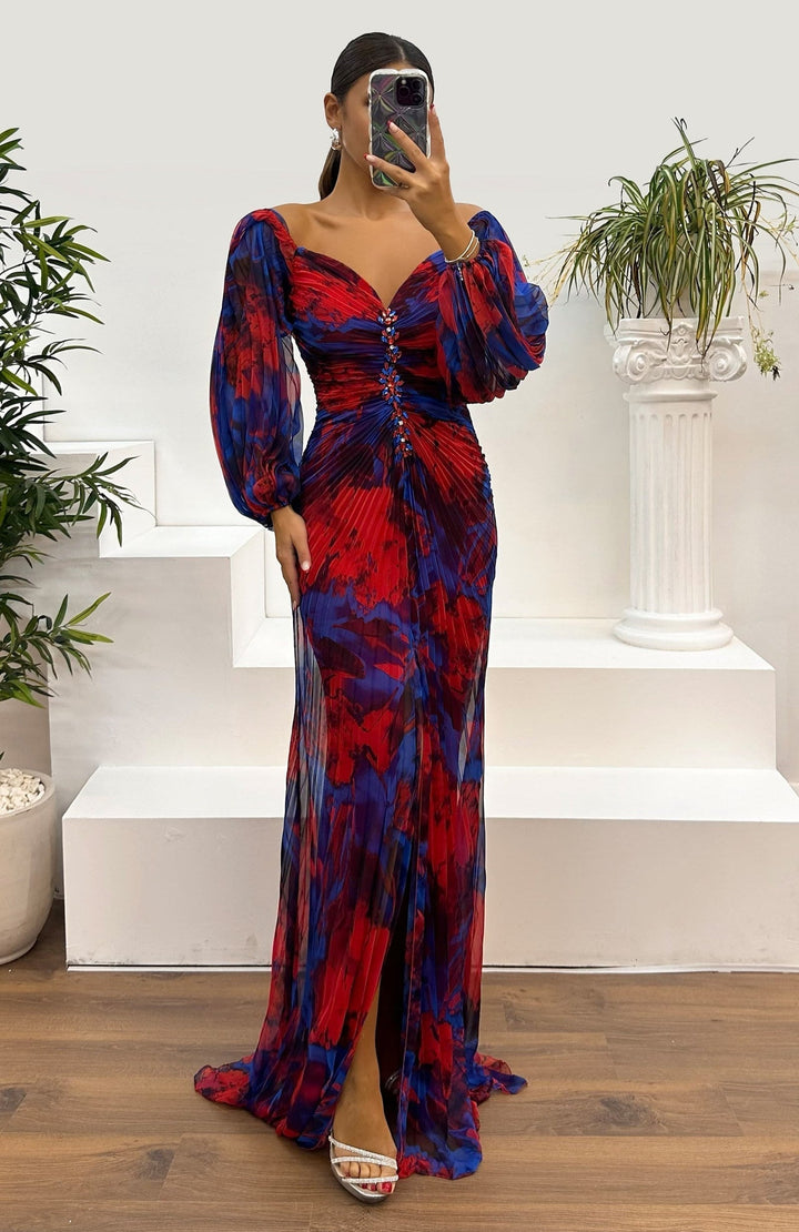 Molly | Elegant V Neck Dress