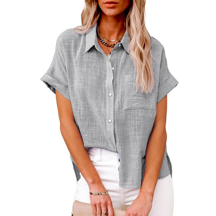 Miraqua - Timeless Button-Up Blouse