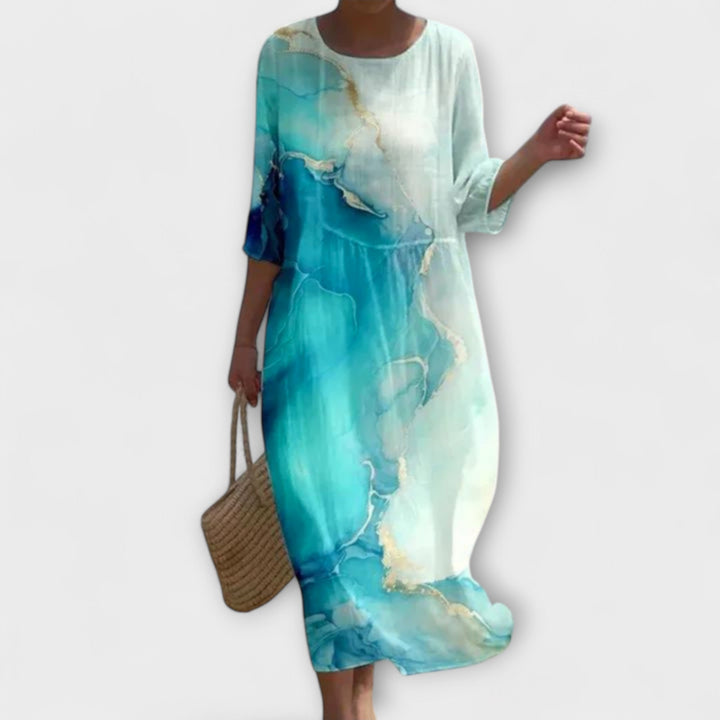 Chloe - Stylish Floral Maxi Dress