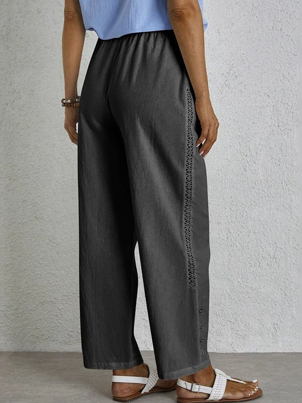 Celena - Effortless Buttoned Pants