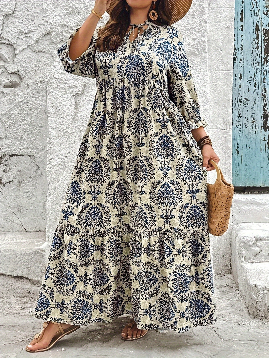 Molly - Boho Mosaic Dress