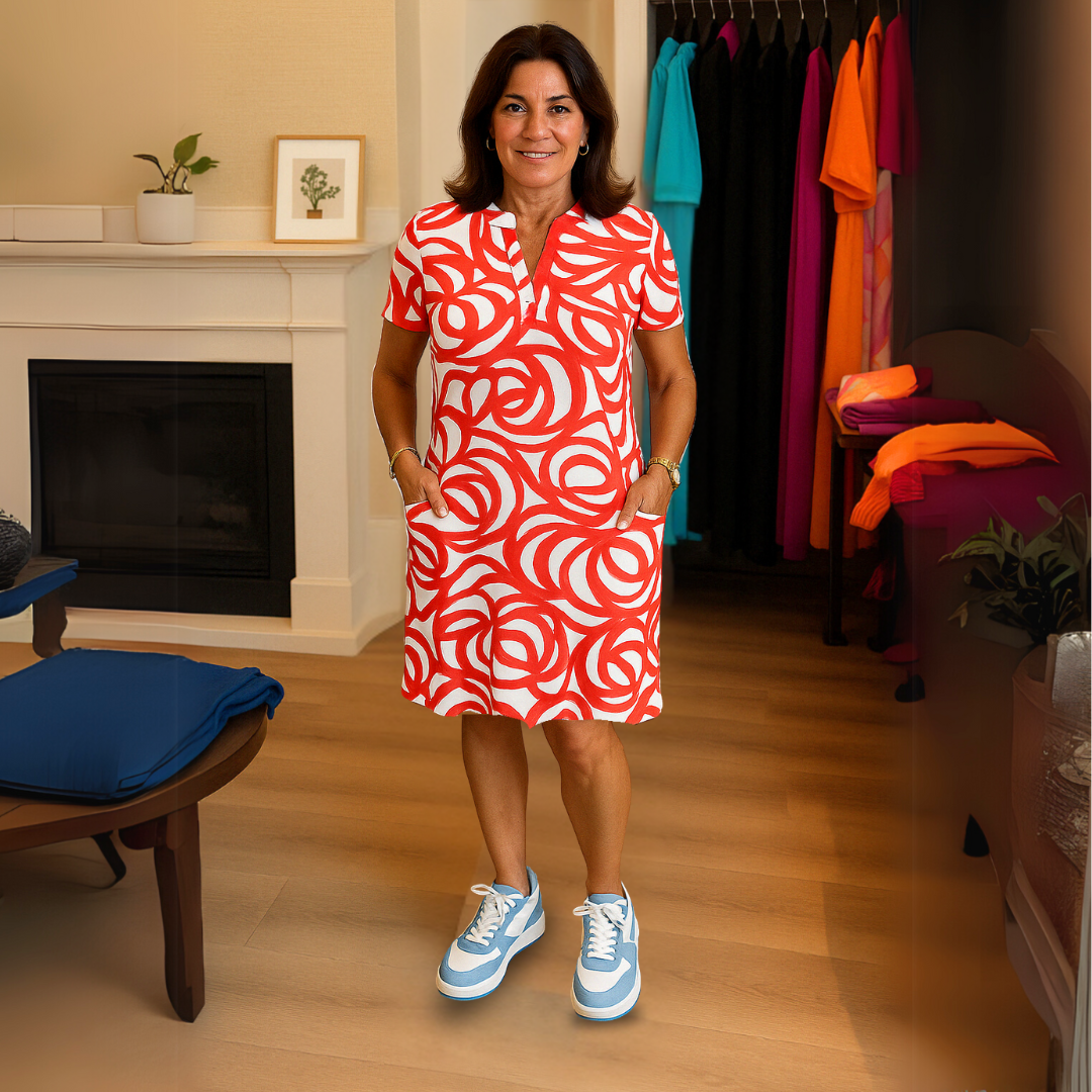 Kylie | Geometric Dress