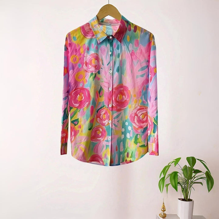 Emerson™|Colorful Pattern Blouse