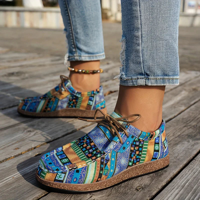 Beeckhoven™ | Colorful Retro Women’s Shoes