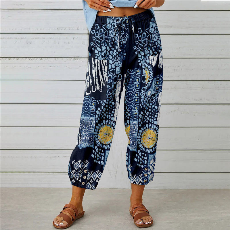 Shantal - Boho Printed Pants
