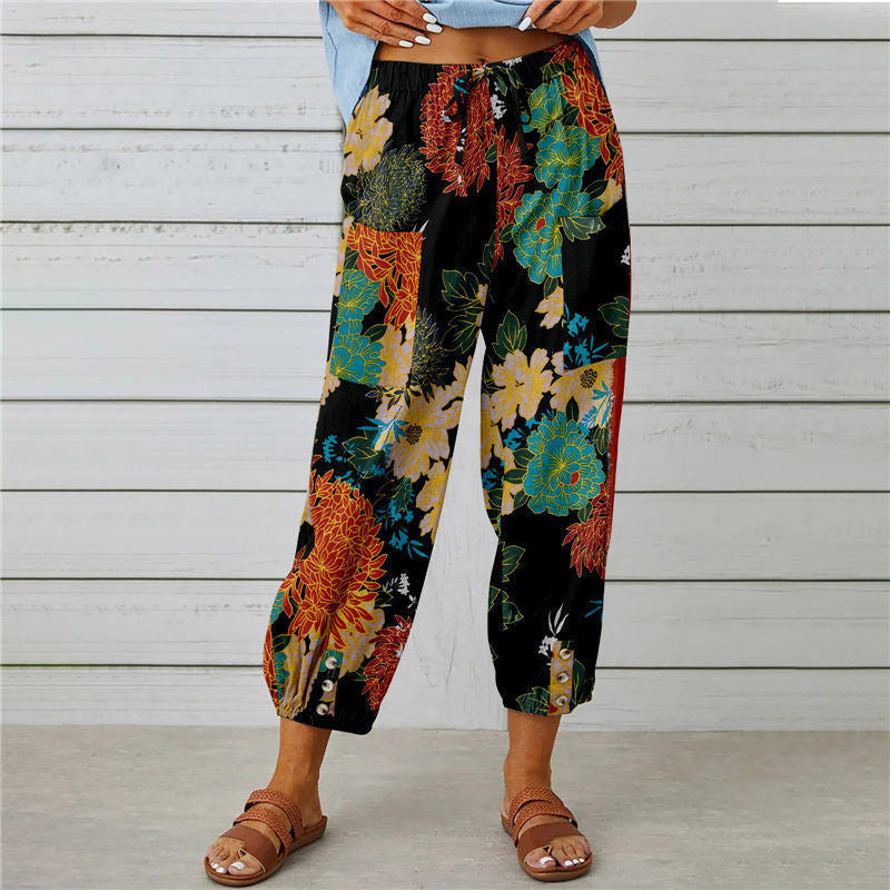 Shantal - Boho Printed Pants