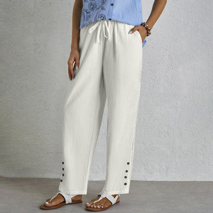 Shania - Relaxed Buttoned Pants