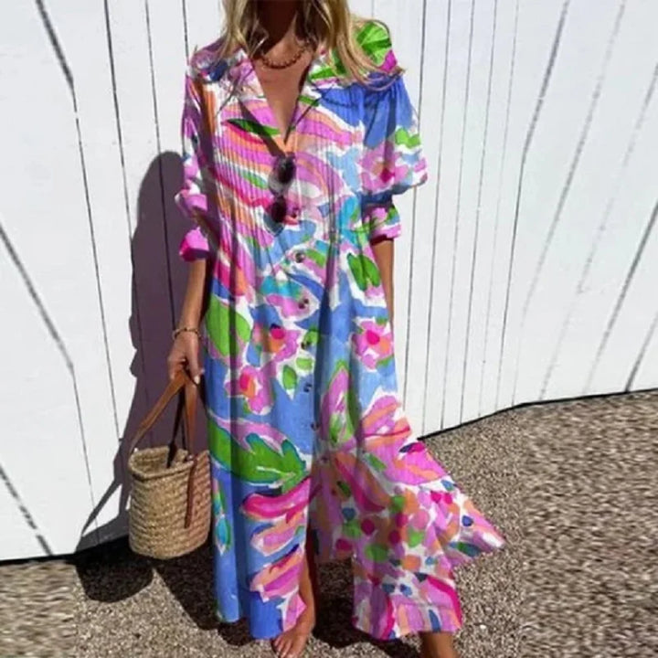 MELANIA | LUXE SPRING BOHEMIAN DRESS