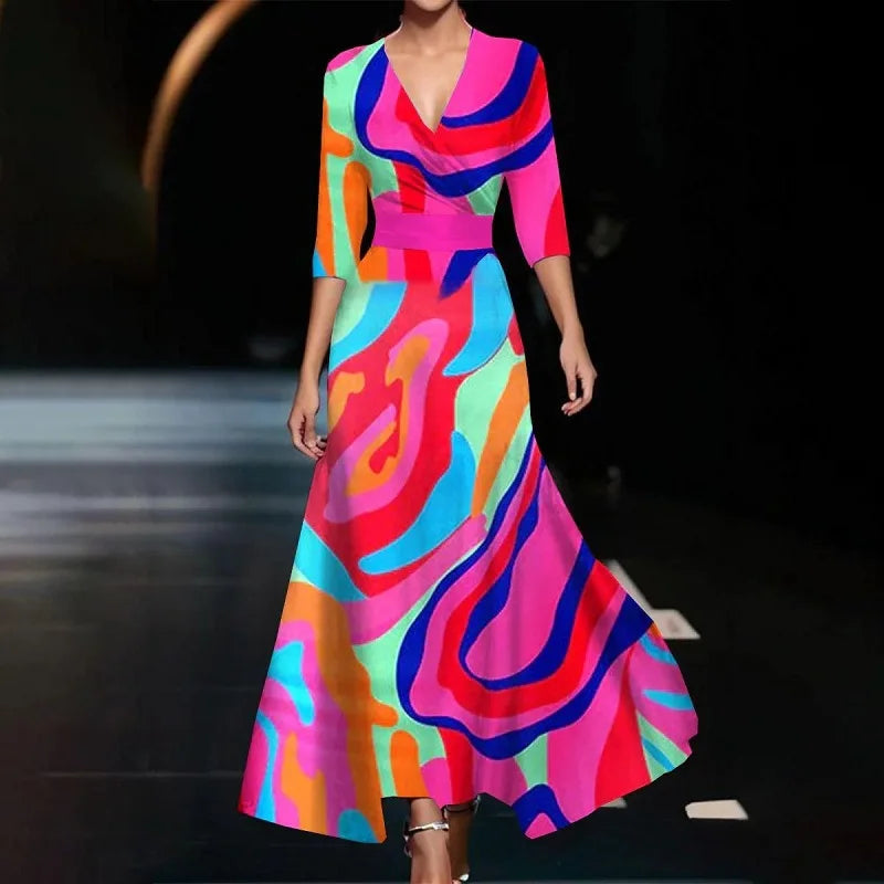 Abbony | Elegant Bohemian Long Dress