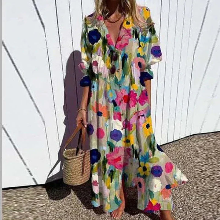MELANIA | LUXE SPRING BOHEMIAN DRESS