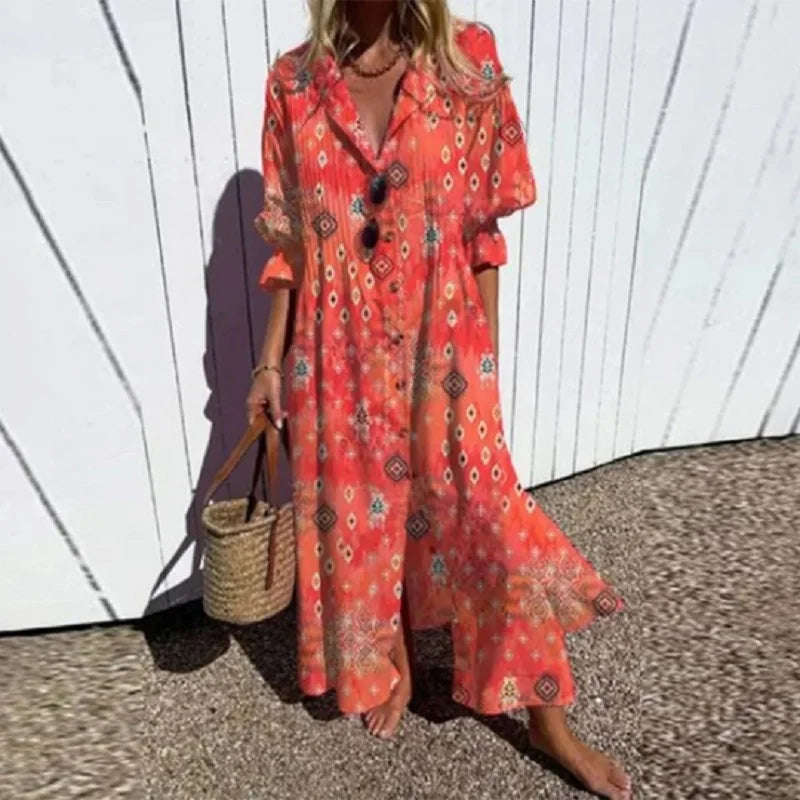MELANIA | LUXE SPRING BOHEMIAN DRESS