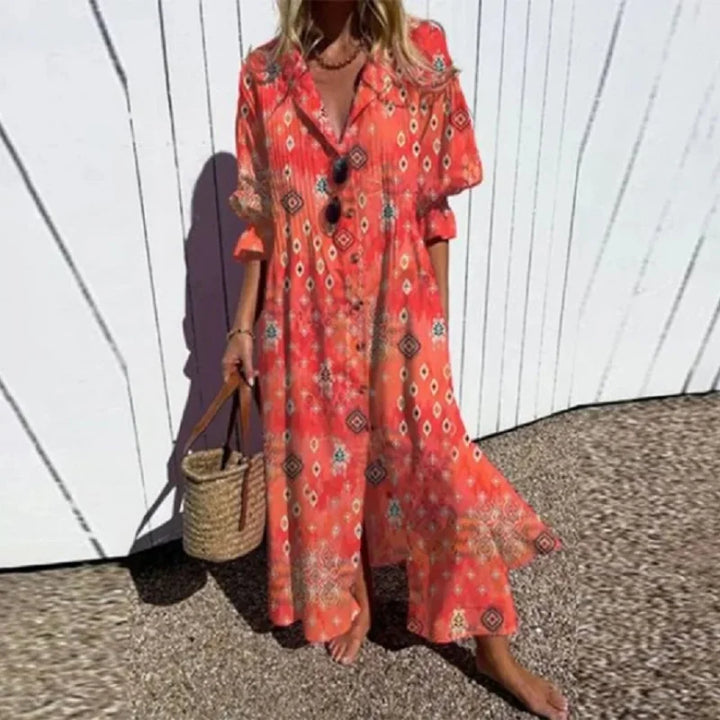 MELANIA | LUXE SPRING BOHEMIAN DRESS