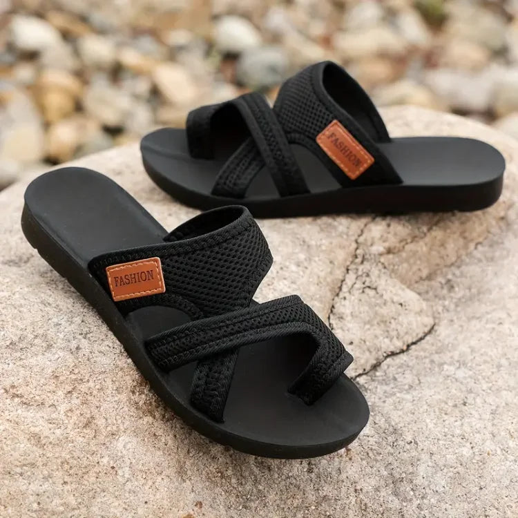 Sabine™ | Slide Sandals Made from Perforated Mesh